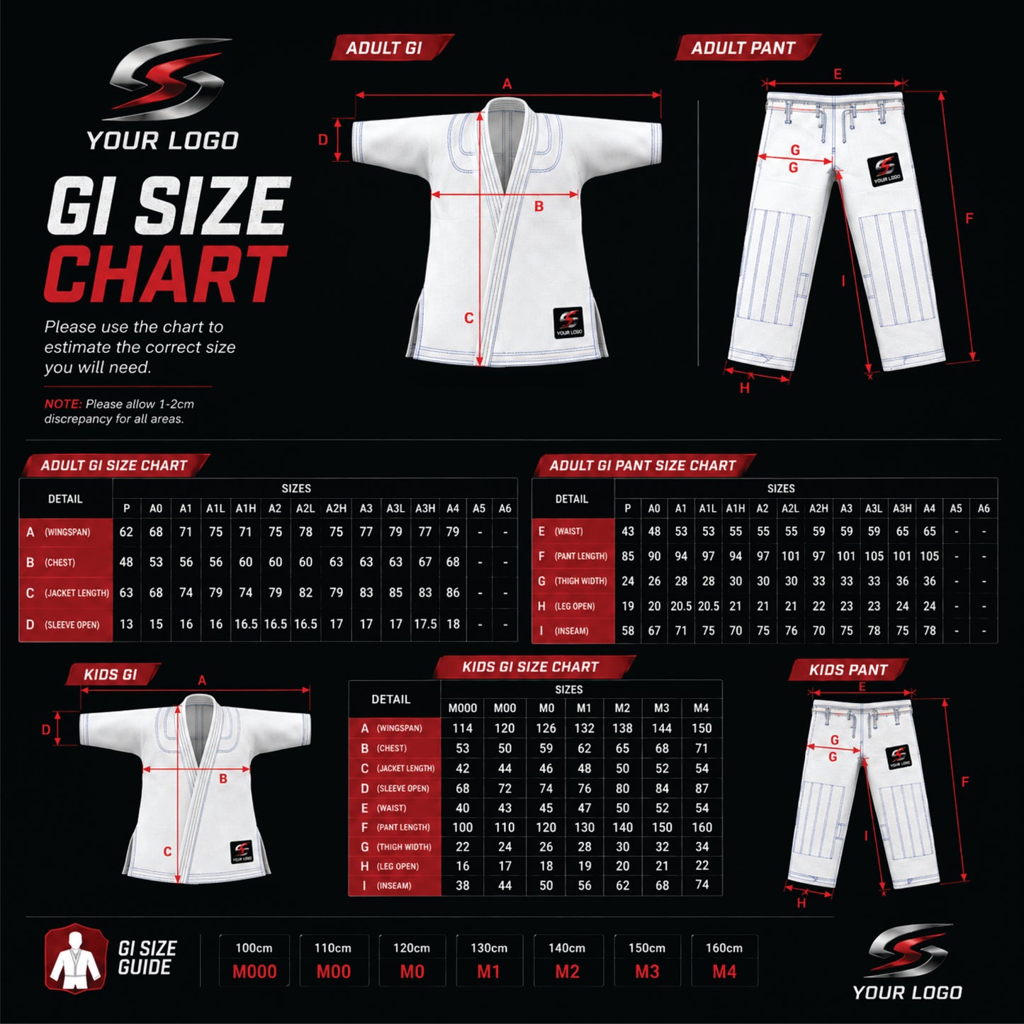 Custom Karate Gi – Personalized Martial Arts Uniform with Custom Logo
