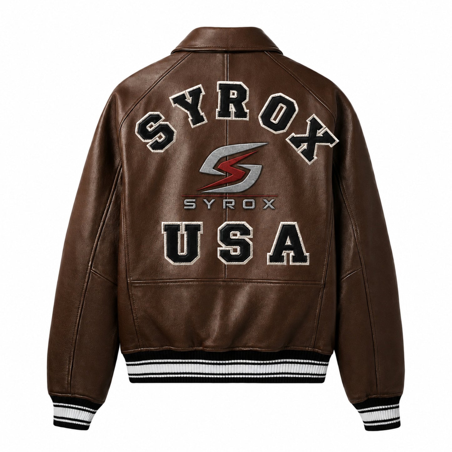 Custom Leather Jacket Personalized Name & Country Logo Jacket, Custom Team Jacket, Personalized Varsity Style Jacket, Unique Gift for Men Women